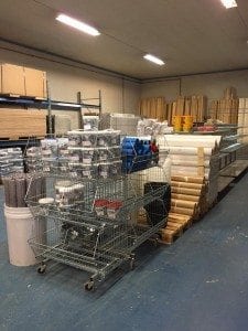 inne på proffsenteret til treprodukter øst